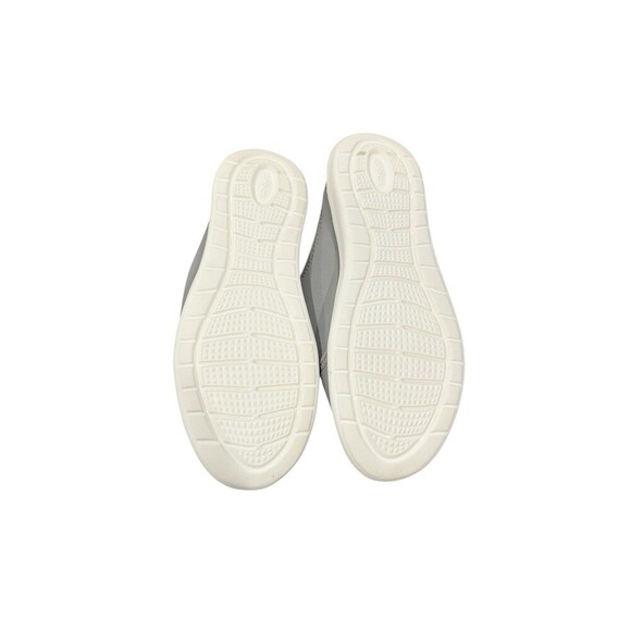Crocs Lite Ride Open Back Round Toe Mules Light Grey Womens 10 Flexible Casual - Picture 6 of 9